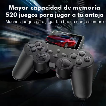 RetroGO™ - Consola con 520 Juegos