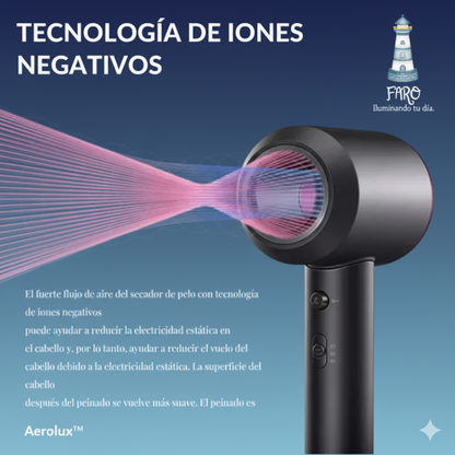 AeroLux™ - Secador Profesional de Alta Velocidad
