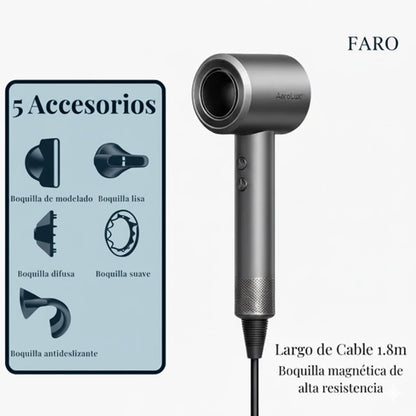 AeroLux™ - Secador Profesional de Alta Velocidad